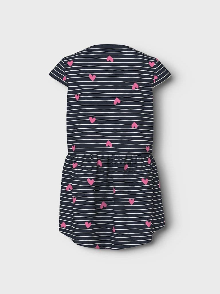 Name it  Vigga Mini Cap Sleeve Dress | Saphire