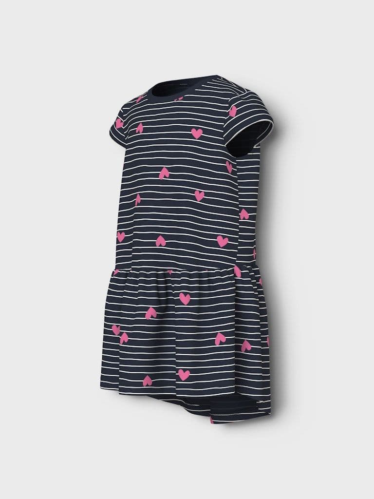 Name it  Vigga Mini Cap Sleeve Dress | Saphire