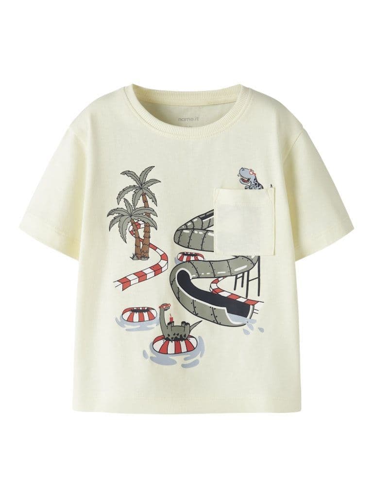 Name it Vilian Mini SS Top  |  Pear