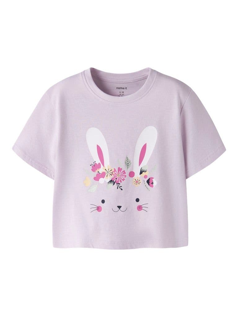 Name  it Vilinse Mini SS Short Top | Lavender