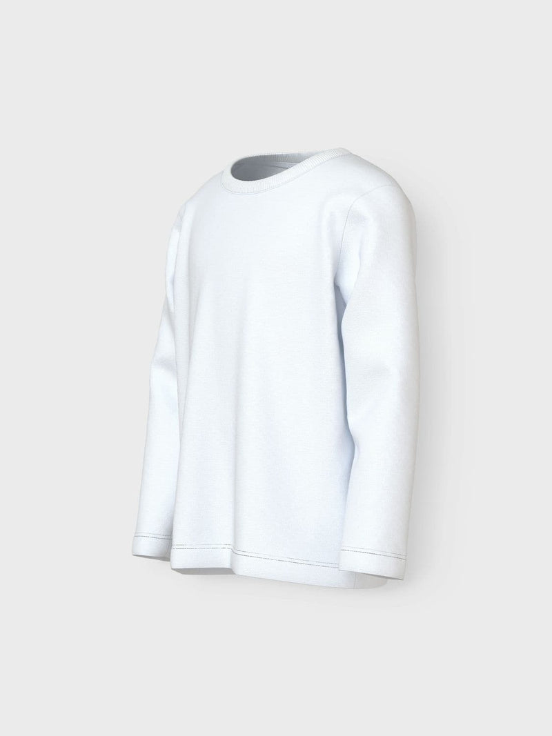 Name it Vobbo Kids LS NReg Top  | White