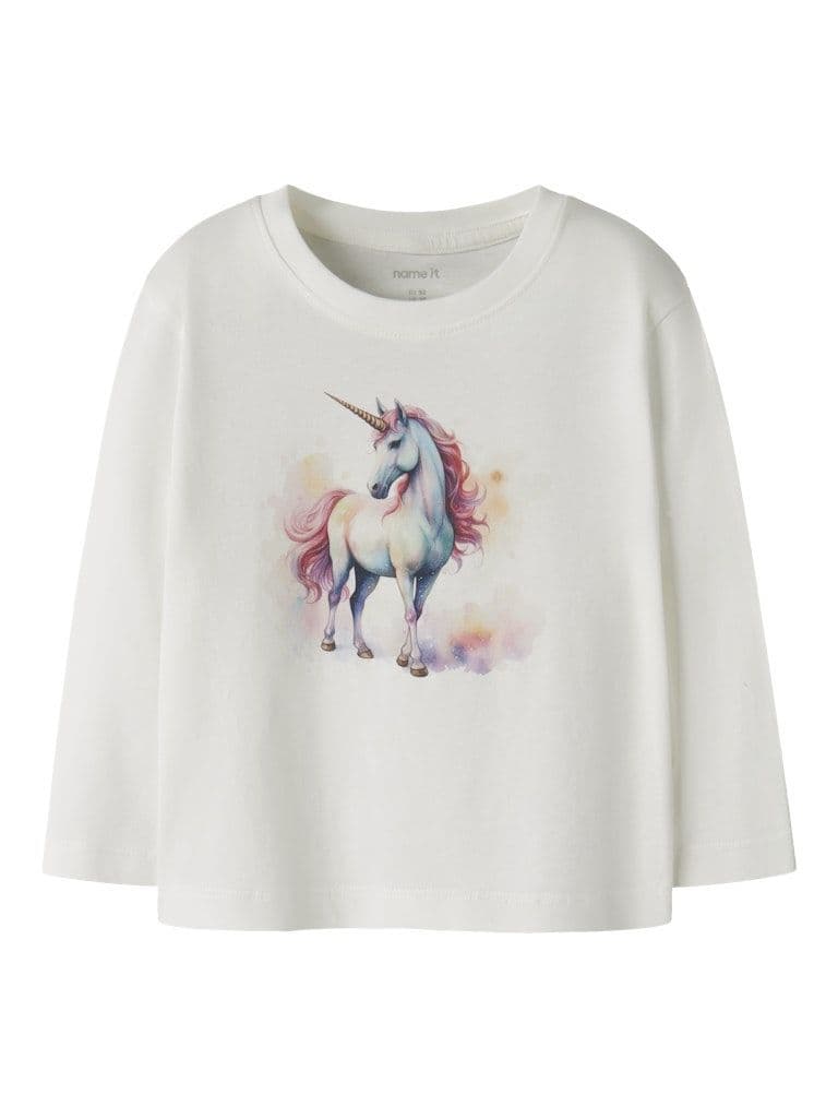 Name it  Votea Mini LS Top | Cloud Dancer