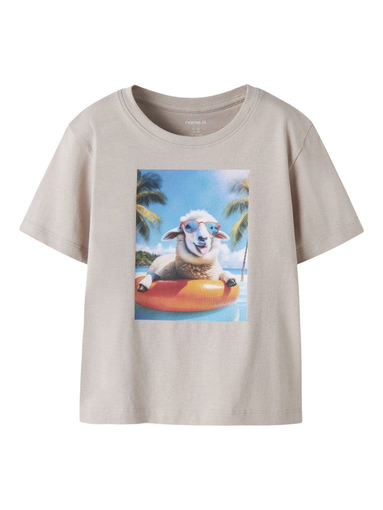 Name it Voto Mini SS T-Shirt | Grey