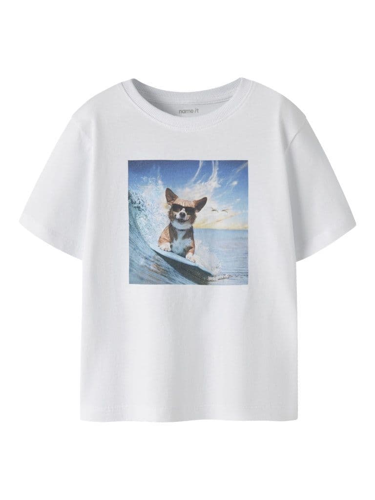 Name it Voto Mini SS T-Shirt | White