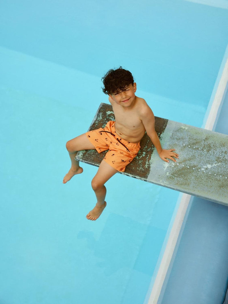 Name it Zaddi Kids Swim Shorts  | Orange