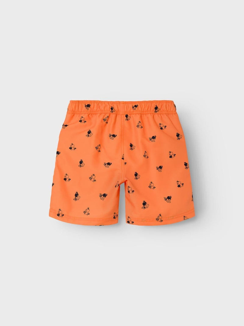 Name it Zaddi Kids Swim Shorts  | Orange