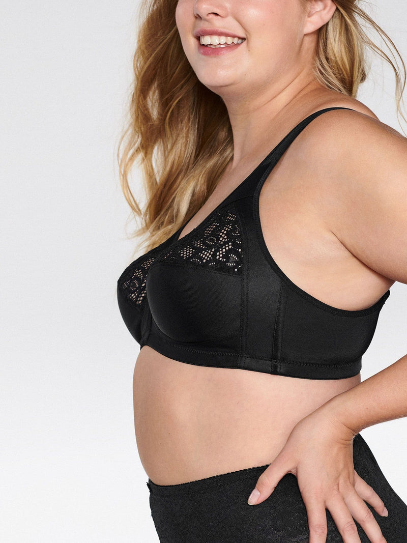 Naturana Full Cup Bra| Black 5046