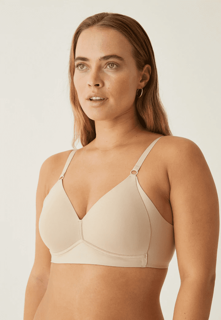Naturana Mounded Soft Cup Bra |Light Beige 5232