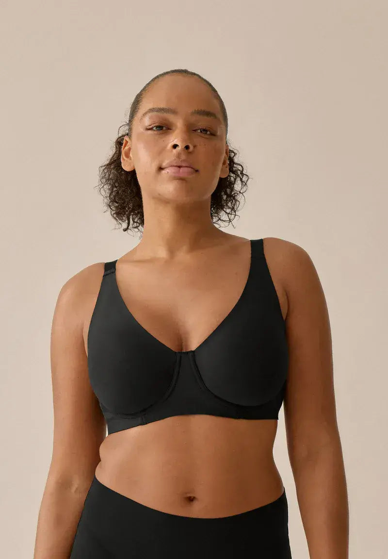 Naturana Under Wired Bra | Black 7532