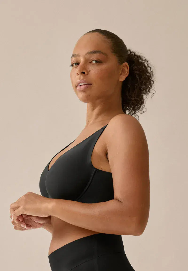 Naturana Under Wired Bra | Black 7532