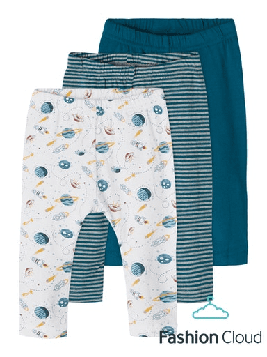 NB 3-PACK LEGGINGS  Blue Moon