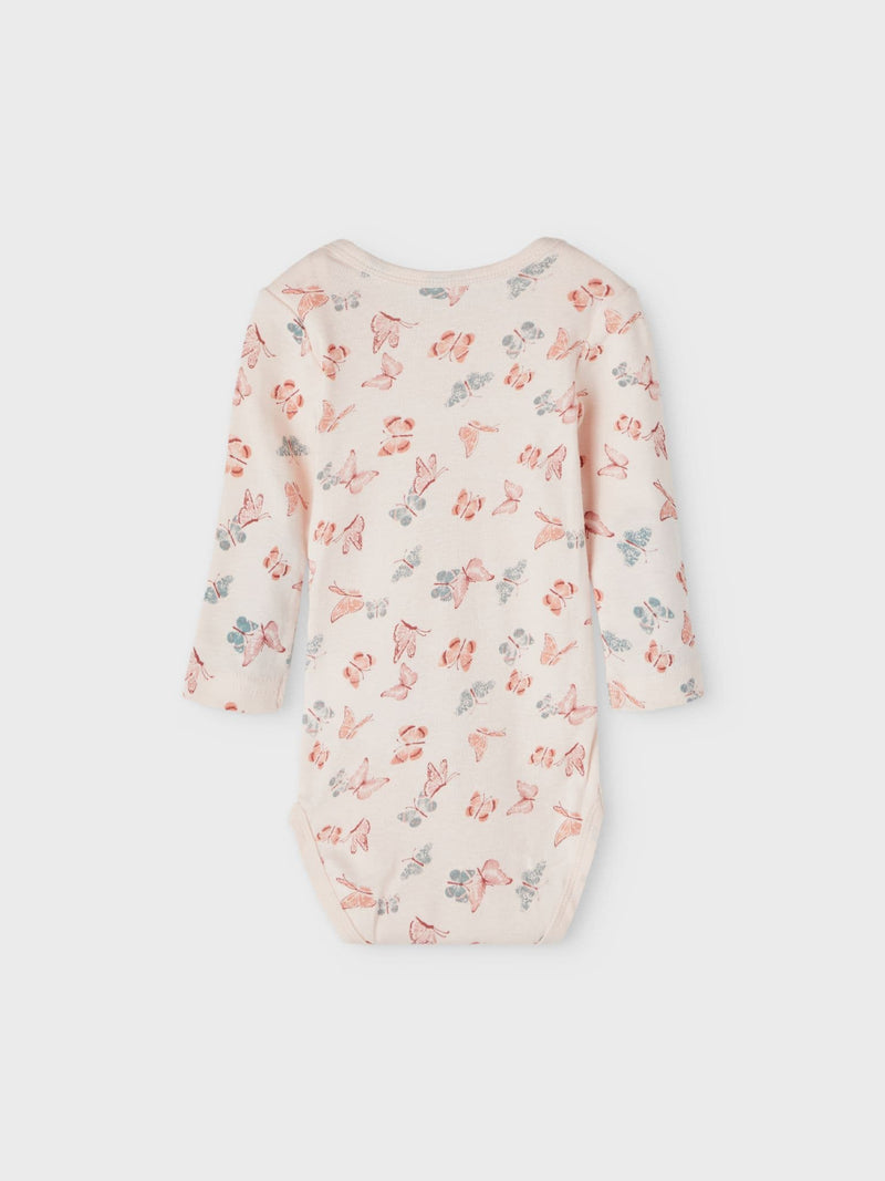 NB 5-PACK ROMPER  Dusty Pink