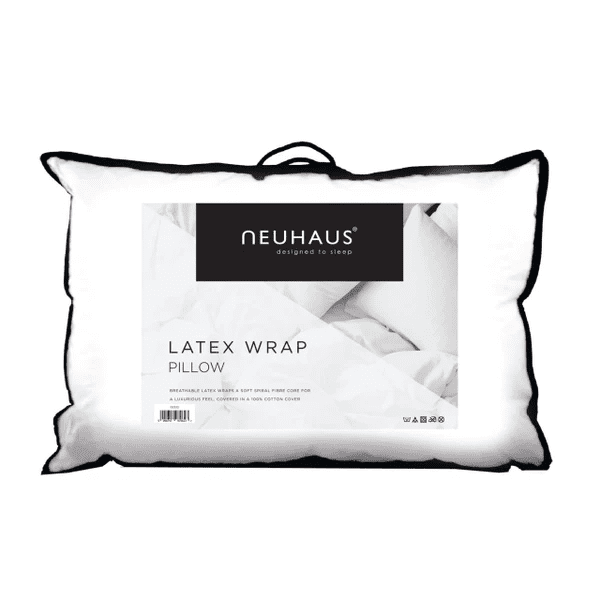 Neuhaus Latex Wrap Pillow | White