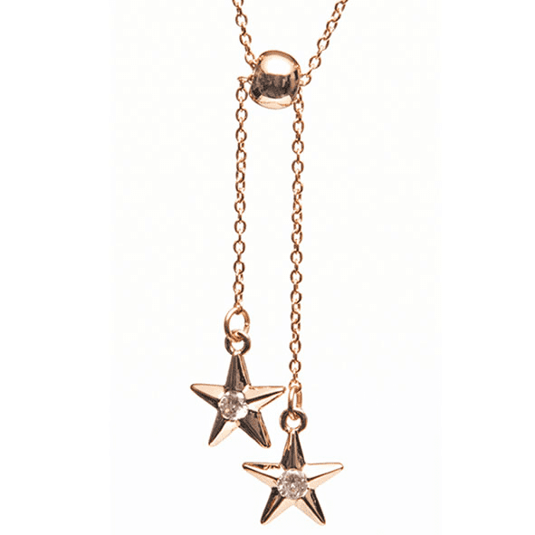 Newgrange Living Rose Gold Star Pendant 600067