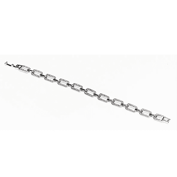 Newgrange 600074 Silver Diamond Bracelet