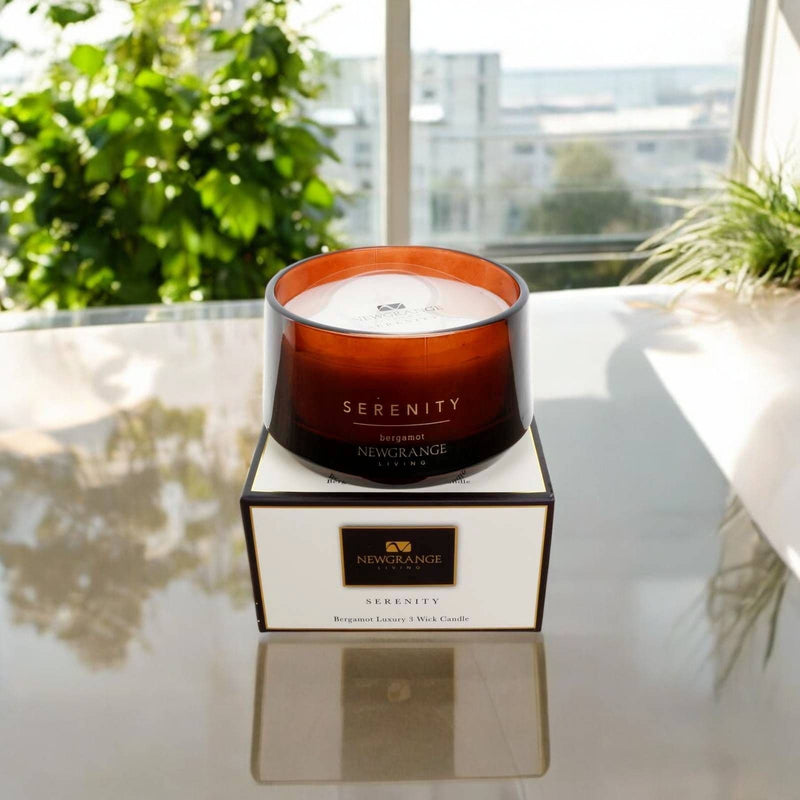 Newgrange Bergamot Luxury 3-Wick Candle 9197
