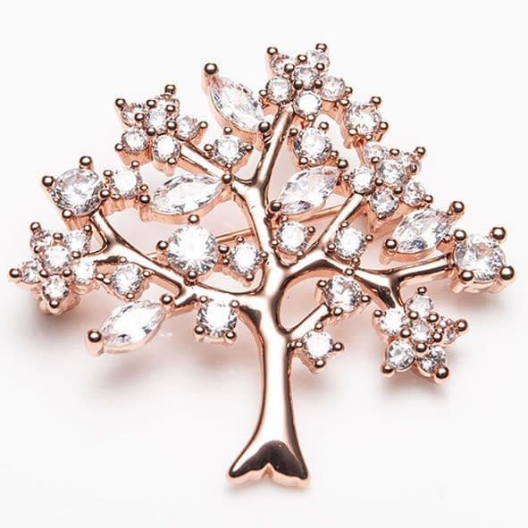 Newgrange Brooch | Rose Gold 600312