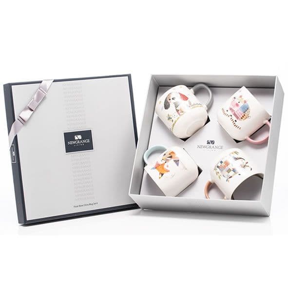 Newgrange Living Farmyard Bone China Mug Set of 4 | 30282
