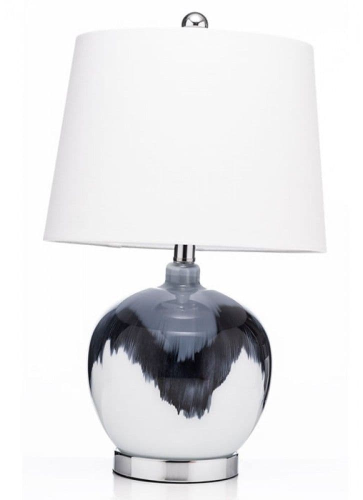 Newgrange  Grange Ceramic Two Tone Lamp 55x28x33x24cm  |JY75