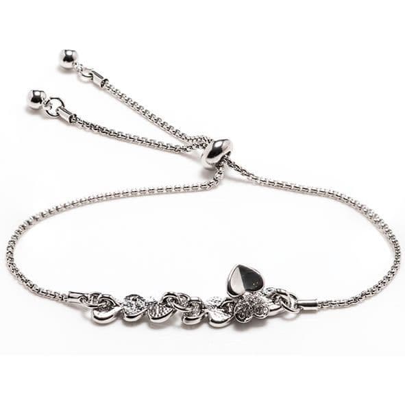 Newgrange Living Silver Heart Bracelet 600348