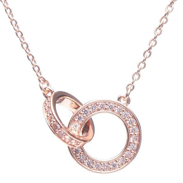 Newgrange Interlocking Pendant | Rose Gold 600313