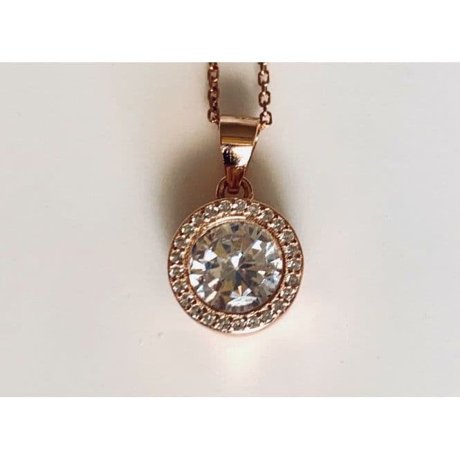 Newgrange  Large Stone Diamond Pendant   | Gold 600324