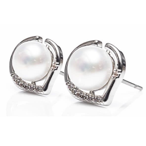 Newgrange Mother Of Pearl Earrings | Silver 600305