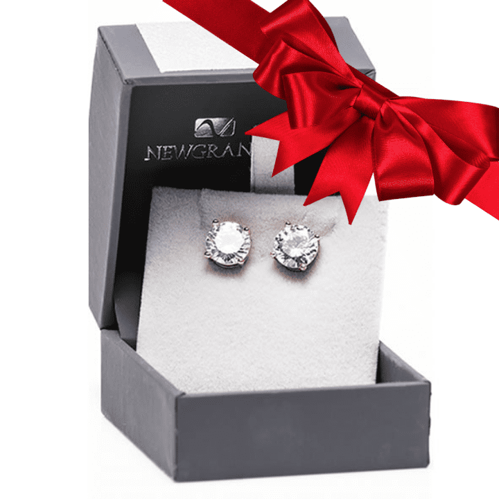Newgrange Stone Earrings | Rose Gold  600300