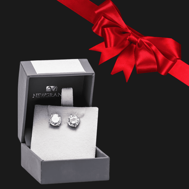 Newgrange Stone Earrings | Rose Gold  600300