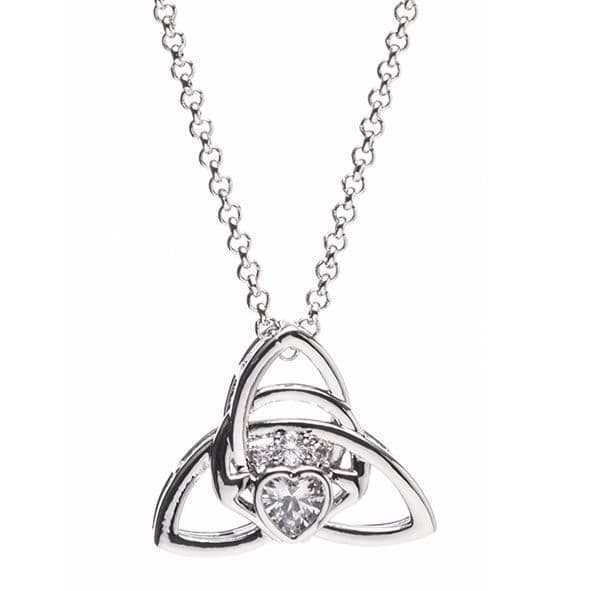 Newgrange Trinity Knot  Pendant | Silver 600366