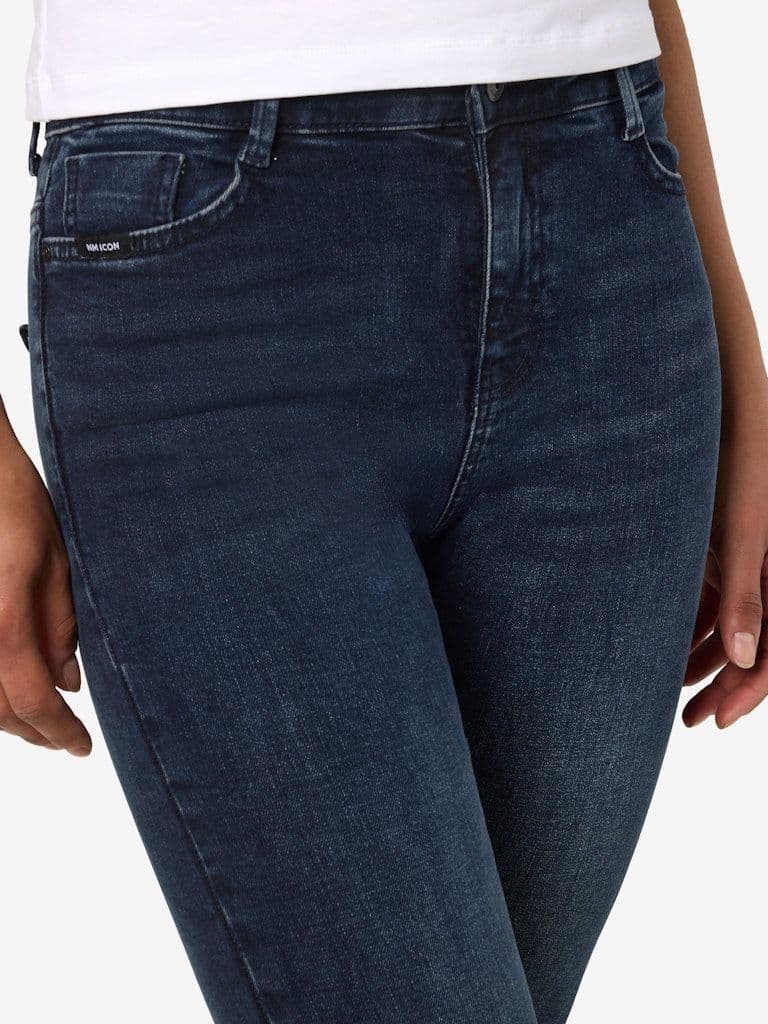 Noisy May Sendie HW Authentic Skinny Jeans | Dark Blue