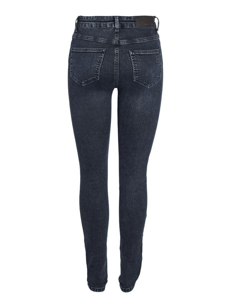 Noisy May Sendie HW Authentic Skinny Jeans | Dark Blue