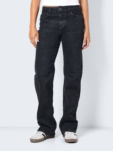 Noisy May Yolanda NW Wide Jeans | Black