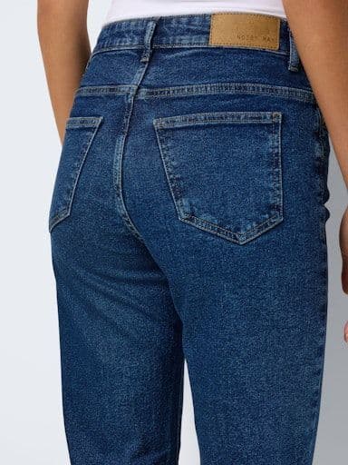 Noisy May Yolanda NW Wide Jeans  | Dark Blue