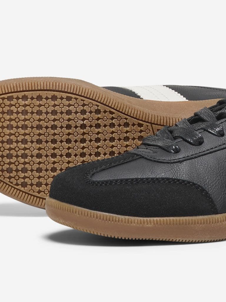 ONLY Amber PU Sneaker | Black