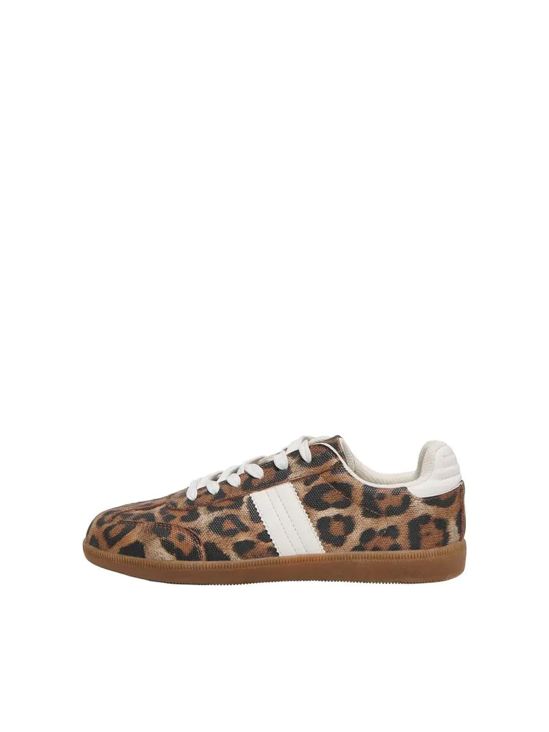 ONLY Amber PU Sneaker | Sand