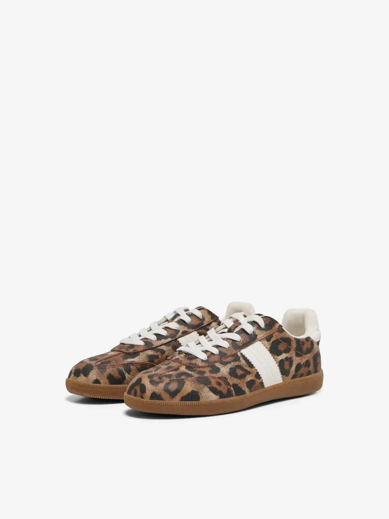 ONLY Amber PU Sneaker | Sand