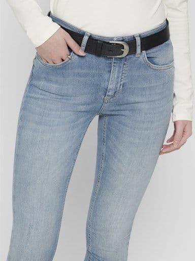 ONLY Blush Mid Sk Ak Rw Denim Regular Jeans | Light Blue
