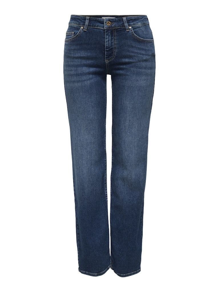 ONLY Blush Mid Straight Denim |Jeans Dark Blue