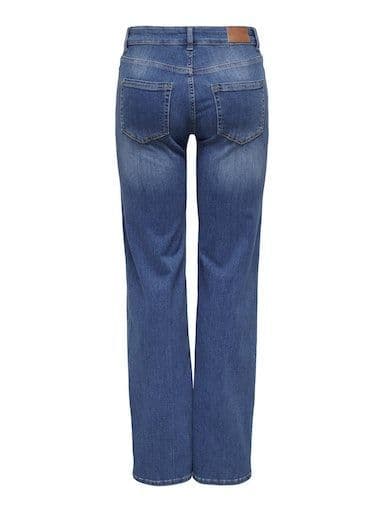 ONLY Blush Mid Straight Denim | Med Blue