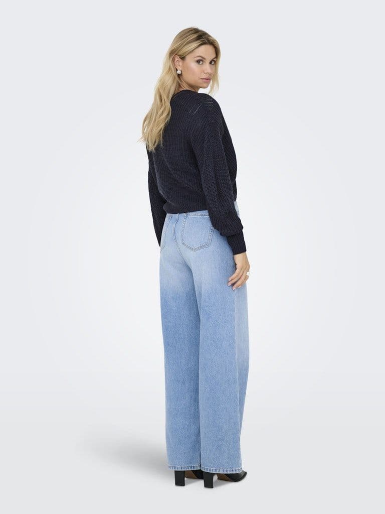 ONLY Carol Nice L/S Knit  Cardigan | Night Sky