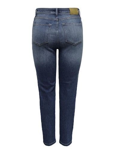 ONLY Emily Icon HW Straight Ankle Denim| Med Blue