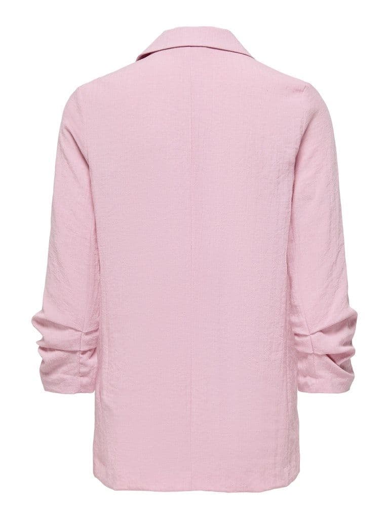 ONLY Ita 3/4 Linen Look Blazer | Rose