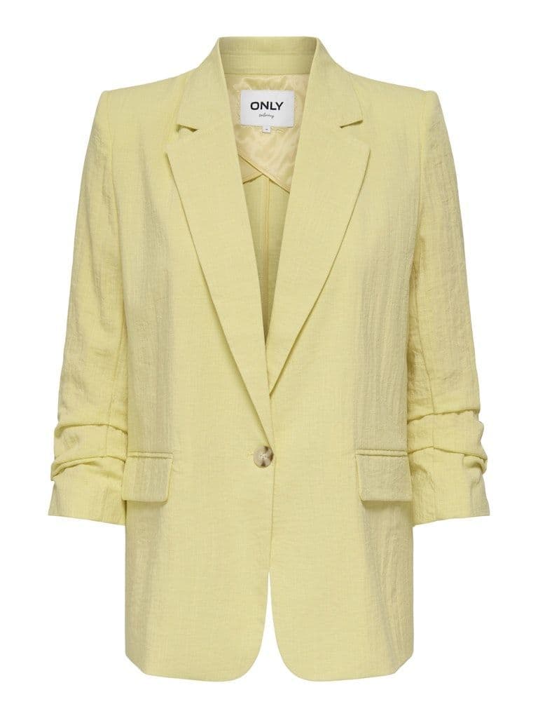 ONLY Ita 3/4 Linen Look Blazer | Sun
