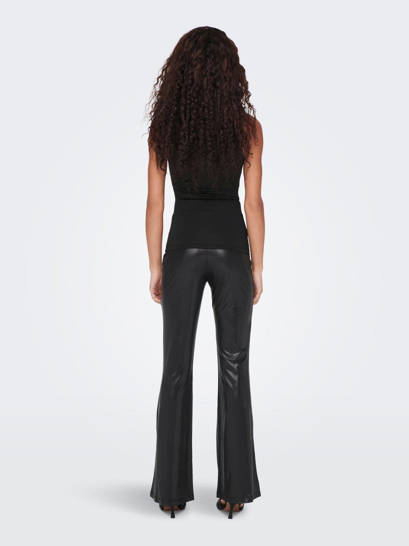 ONLY Lea S/L 2-Ways Fit Top Black