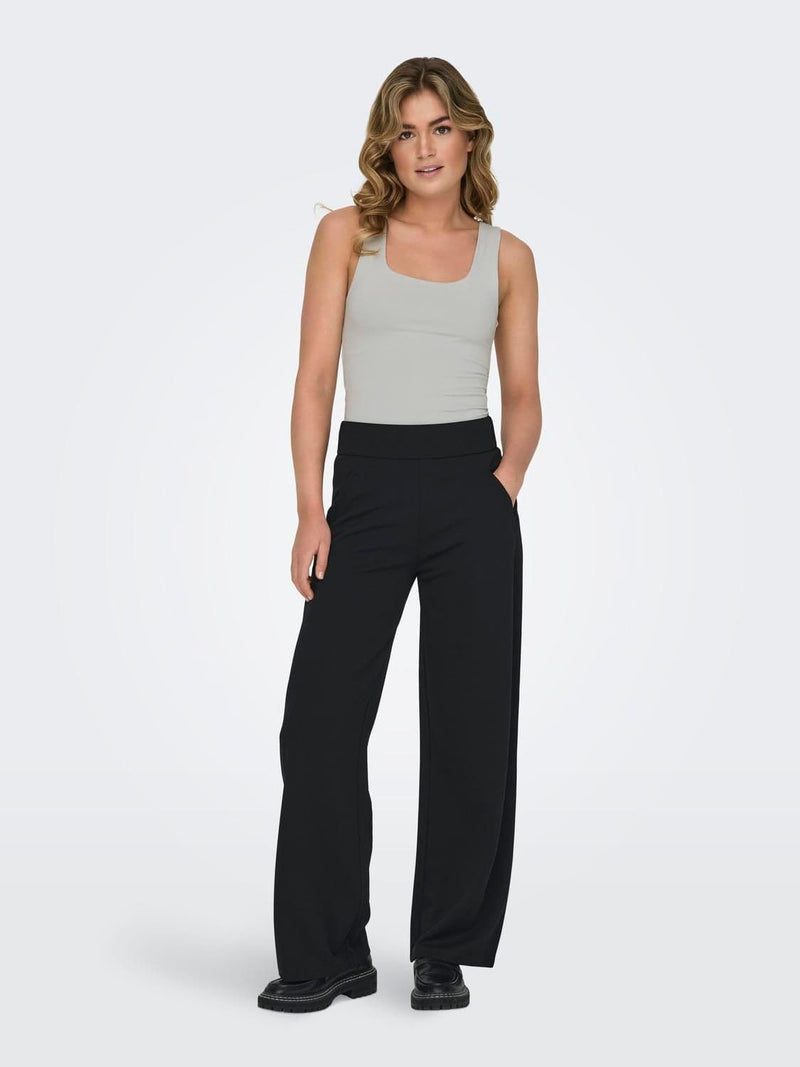 ONLY Lea S/L 2-Ways Fit Top | Mist