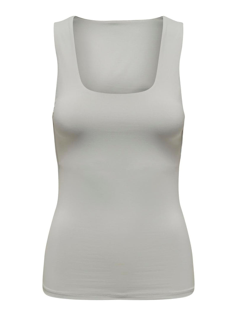 ONLY Lea S/L 2-Ways Fit Top | Mist