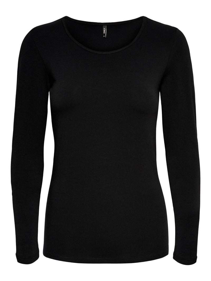 ONLY Live Love LS Top Black 15204712