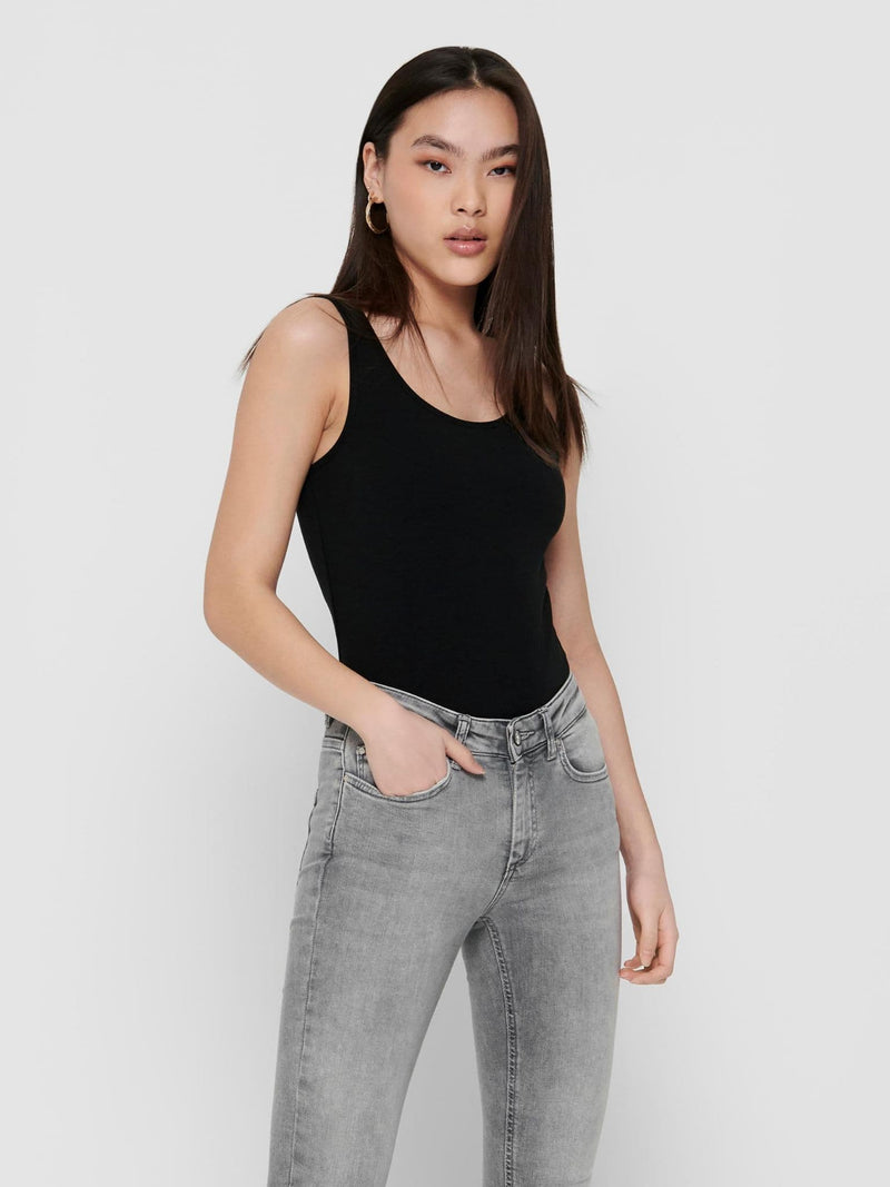 ONLY Live Love S/L Tank Top Black