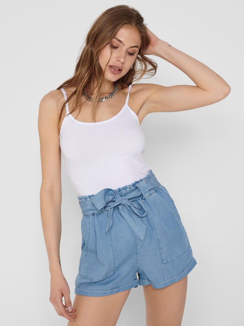 ONLY Live Love Singlet | White